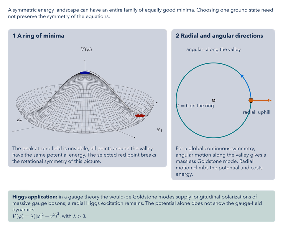 Symmetry Breaking